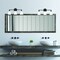 Designers Fountain Bronson 23in 3-Light Matte Black Transitional Indoor Vanity Light with Etched Glass Shades D278M-3B-MB - alternate 2